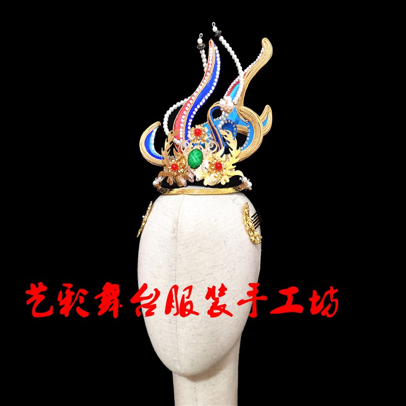 速发舞千年华宵一貂蝉胡旋舞头饰敦煌舞头饰飞天舞头饰