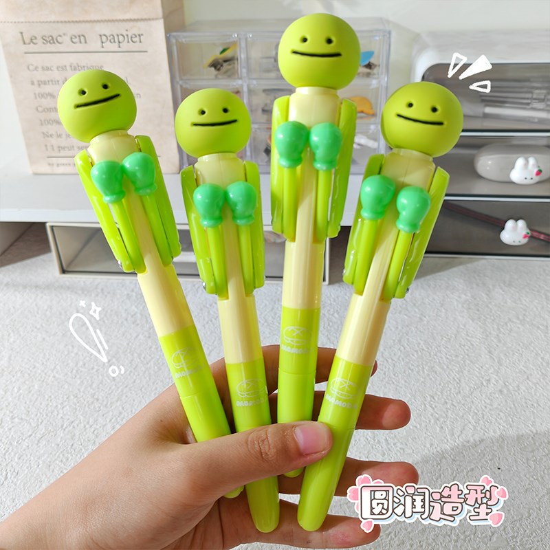 速发创意搞怪笔可爱拳击用学生笔0.5mm圆珠笔黑色水笔中性笔