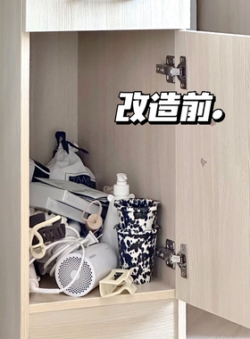 速发学舍主机柜收纳神器宿生化妆品架子办公室书桌下透明屉抽式置