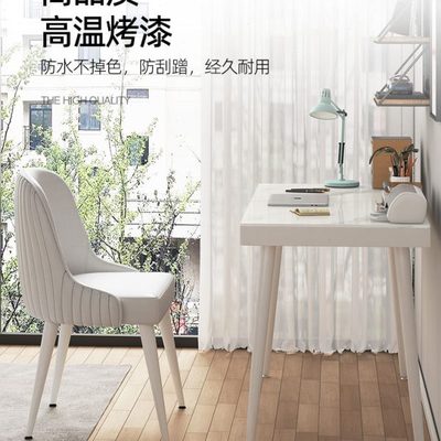 家用书桌椅子组合现代卧室极简电脑桌学生学习桌办公化妆桌工作台