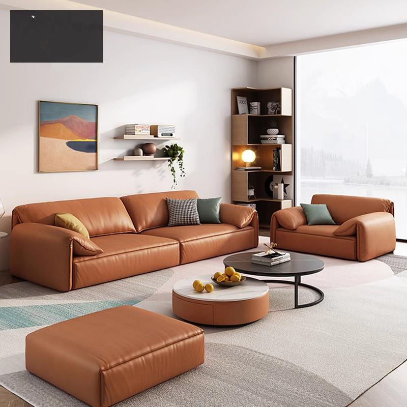 北欧科技布沙发小户型现代简约客厅直排三人乳胶大象耳朵布艺沙发