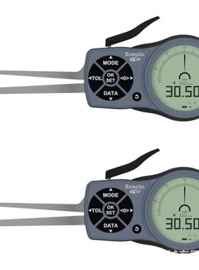 KROEPLIN数显式三点式内测卡规L255P3内径测量