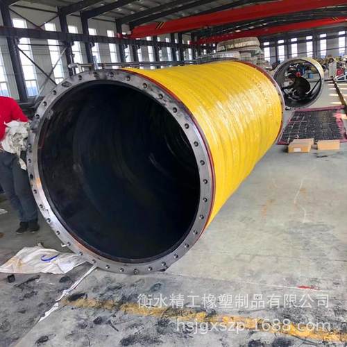 供应大口径夹布胶管大口径螺旋钢丝骨架夹布输水胶管欢迎咨询