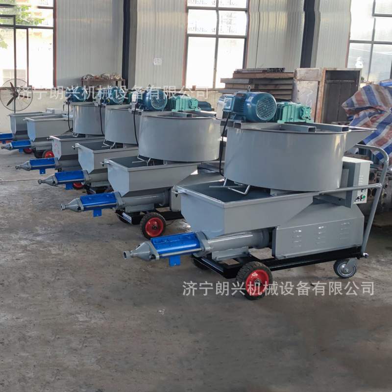 WD2000螺杆砂浆泵 螺杆泵一体机带搅拌桶 高压大流量注浆机砂浆机