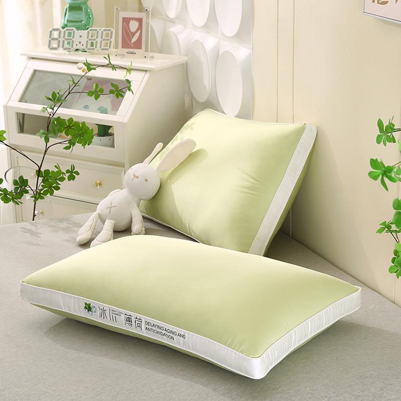 2024新款夏凉清凉枕凉感枕头男士枕芯高回弹护颈枕助睡眠枕一只装