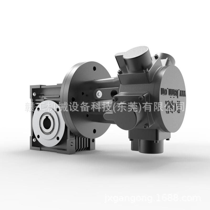 工业级低速大扭矩气动减速马达气动马达搭配减速机减速比可选