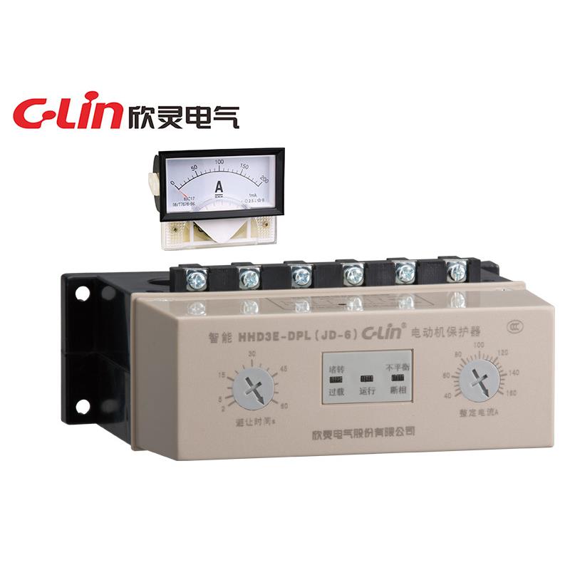 欣灵HHD3E-DPL(40-160A)带电流表驱动电动机保护器不带表头