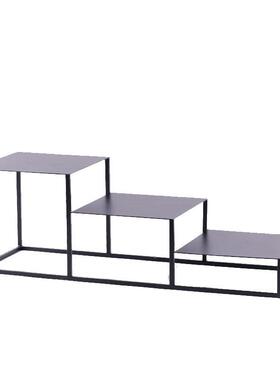 多层小型铁架博古几架铁艺MC-TY-28摆件工艺品架底座盆何景装饰盆