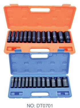 /12寸13件加长气动套筒筒组1/2气动套1套3PCS13PC筒