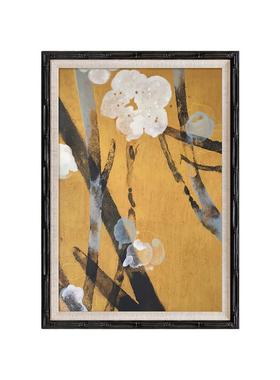 中古奶风法式中风厅装饰画国中FTE古玄关餐边挂画艺术感组油合客