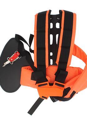 割灌H型橘色背机带林园PCI机械割草机件割草机配配件橙色背带