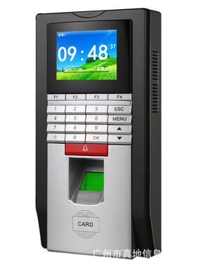 真地指纹0禁机勤真地F20一体机考id卡密码指纹识别智能门禁系统门