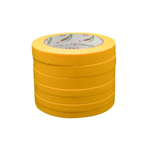 黄橙色和纸胶带美纹纸胶带美缝胶带和纸分色纸易撕美纹纸胶带