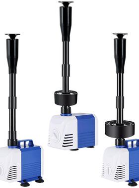 鱼鱼池泉泵水池喷泉1泵装饰10VCOS2喷20VEUUKU缸S电线5米