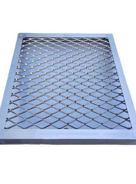 钢板网幕墙装饰商室内吊不网锈钢场拉伸网顶酒店OCX安全防护拉铝