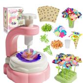 爆973款 手艺工真花束制作器DIY仿花机玩压具女孩手工花拼插花机