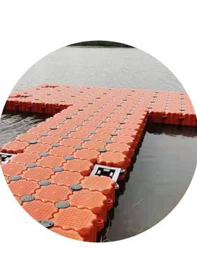 实力厂家直发蓝色橙色水上浮桥浮筒水上栈桥游艺设施浮筒量大从优