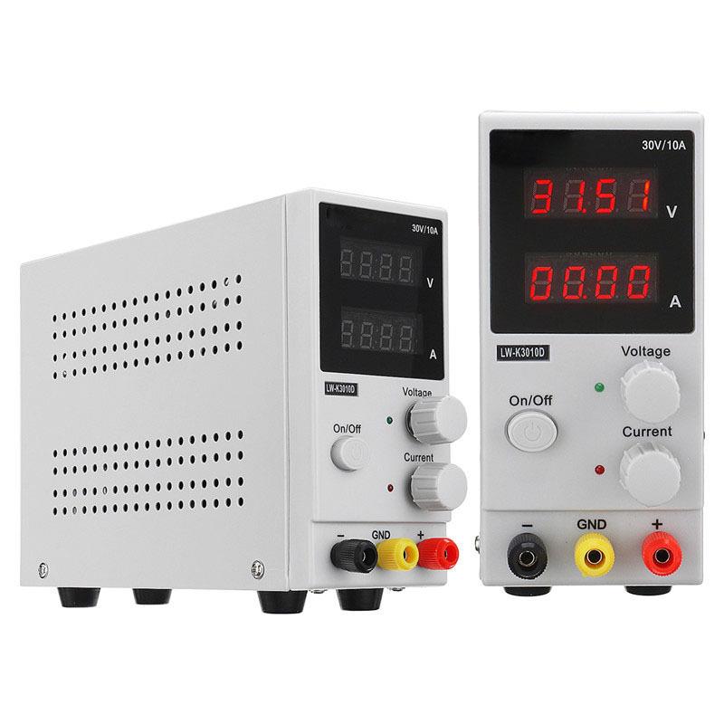 龙威K3010D可调直流稳压电源30V10A高精度测试老化手机维修电源