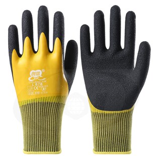 创信牛筋橡胶加厚乳胶带胶胶皮手套劳保耐磨防滑防水薄款 男女工作