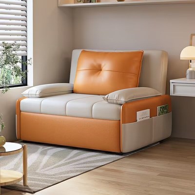 沙发床折叠两用2025新款单人一体客厅阳台折叠床小户型多功能伸缩