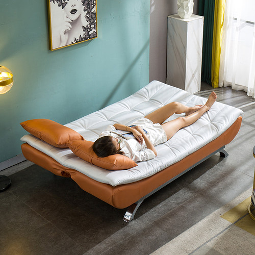 科技布沙发床两用双三人小户型网红款可折叠多功能客厅2021年新款