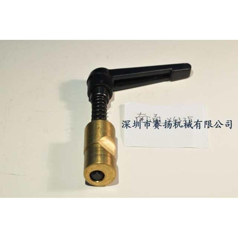 南通铣床配件 锁紧手柄 南通X6325主轴锁紧手柄及铜套总成M8
