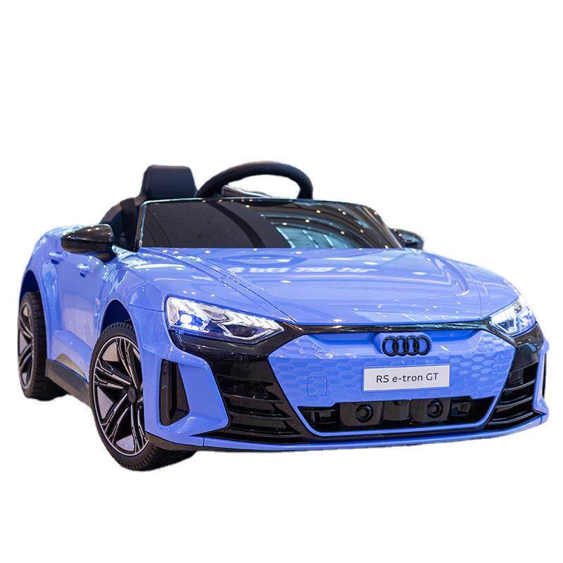 奥迪儿童电动车四轮玩具汽车可坐人婴儿男宝宝女小孩子网红带遥控