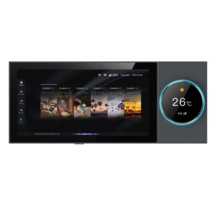 涂鸦屏网关6寸旋钮语音控制Tuya智能家居系统触摸屏网关控制