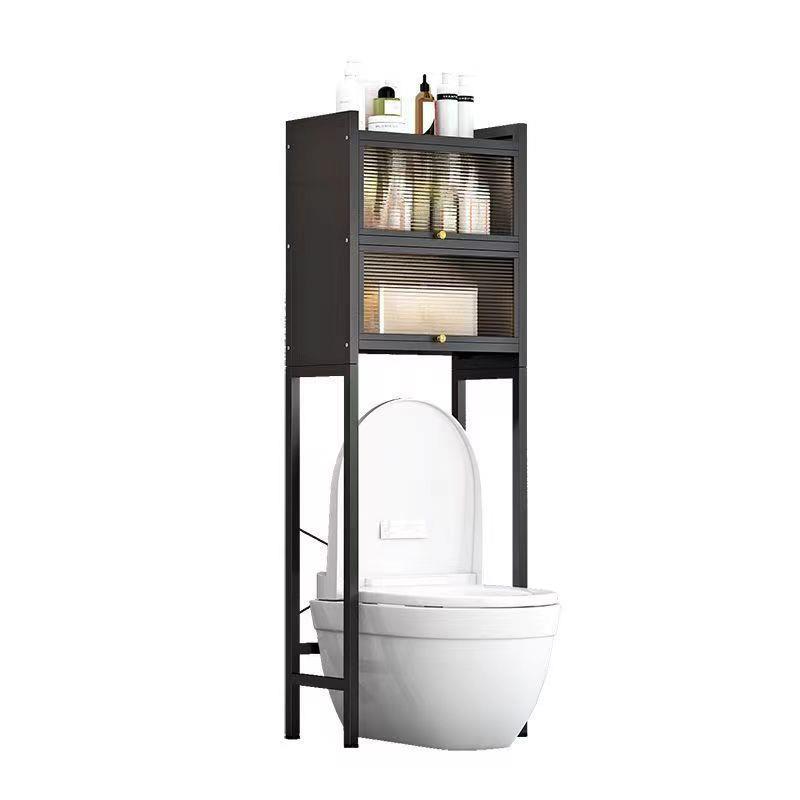 上卫生间洗衣机置物落架方层储物LWJ柜厕所多柜门收纳地式马桶置