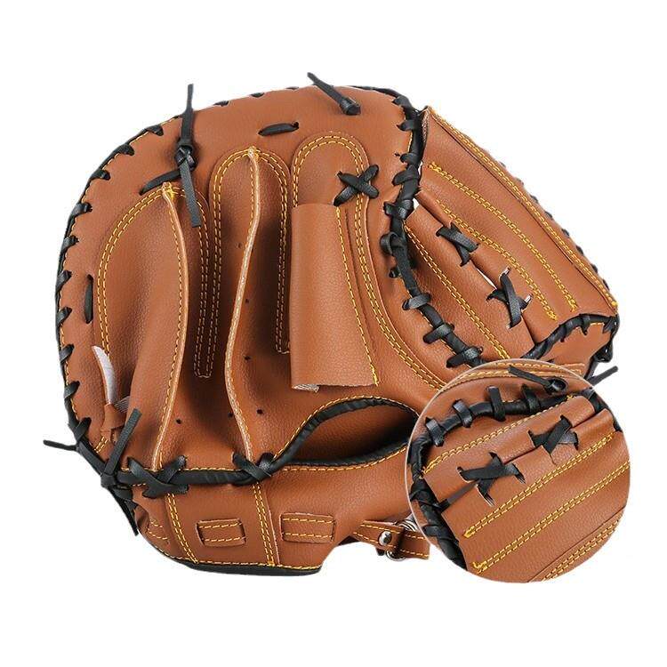 棒球捕手手套人青少年用专JH906业训练PVC接加厚成棒垒球手球手套