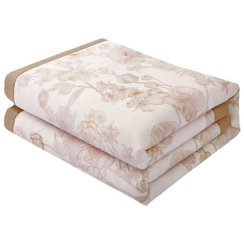 母婴级100里外全棉夏被可机洗纯棉夏凉被单双人空调被薄被子批