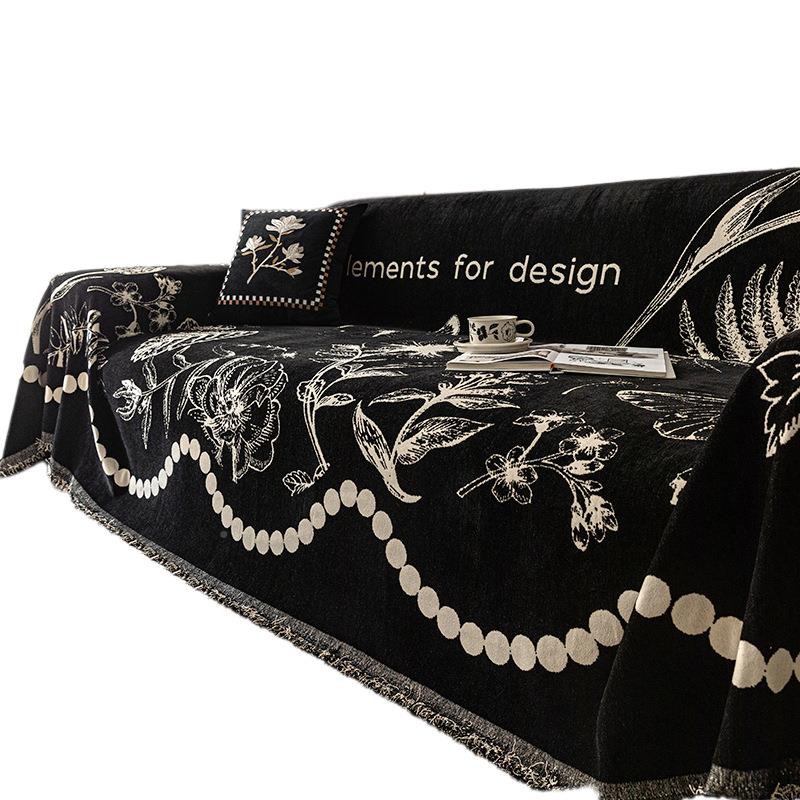 沙发盖布四季通用轻2奢高级感防尘沙发毯一款张整全盖2BLXNESFJ04