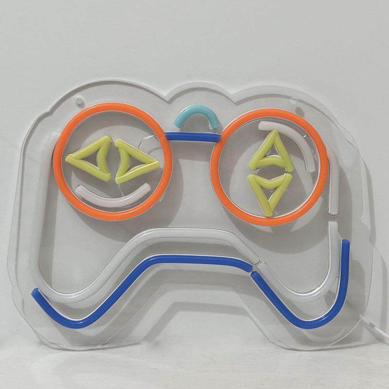 霓虹定制霓虹灯字母发光字电竞氛围装饰游戏手柄迷你,家装灯饰光源,氛围灯,淘宝优惠券,粉丝福利购,淘宝优惠卷