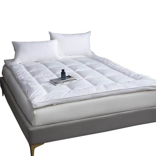 酒店床护垫羽丝绒床垫民宿公寓床褥全棉立体边舒适垫厂家直销