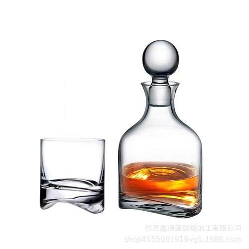 各种水晶板玻璃酒JZ-001具酒樽醒酒器士忌杯杯样间酒威具摆件