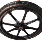 20x1.95园艺手推车轮子20寸塑料轮毂花园手推车轮子