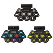 手卷架子鼓成人蓝儿童初学者连电子鼓学习演奏牙版 鼓无具UNY线接