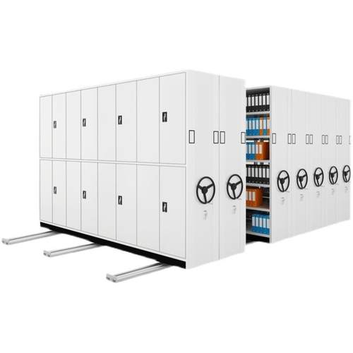 智能档案密集柜移动密集架钢制手动电动柜子资料文件柜收纳密集柜