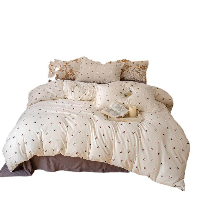 床裸睡100全棉针织棉套款四件套天竺棉儿童单被床A类婴幼笠纯棉三,床上用品,床品套件/四件套/多件套,淘宝优惠券,粉丝福利购,淘宝优惠卷