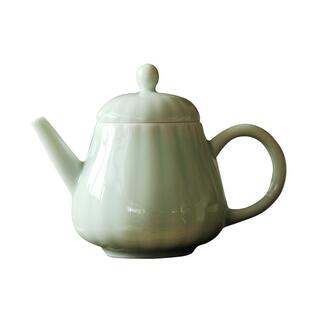德影化白瓷青釉陶瓷茶壶泡茶壶滤简约迷你小茶l壶过定BCCH2020制o