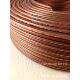 4棕00响芯色音线纯铜高发烧音箱线喇叭线弹软皮喇叭线