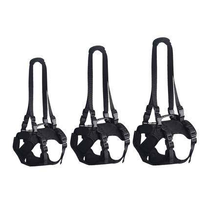 多功能手提狗狗黑色胸胸背带残疾犬老年犬款牵引型HJ-13009大犬辅