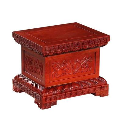 佛像底座实雕正方音菩萨财木神关钢公观摆件202金底座
