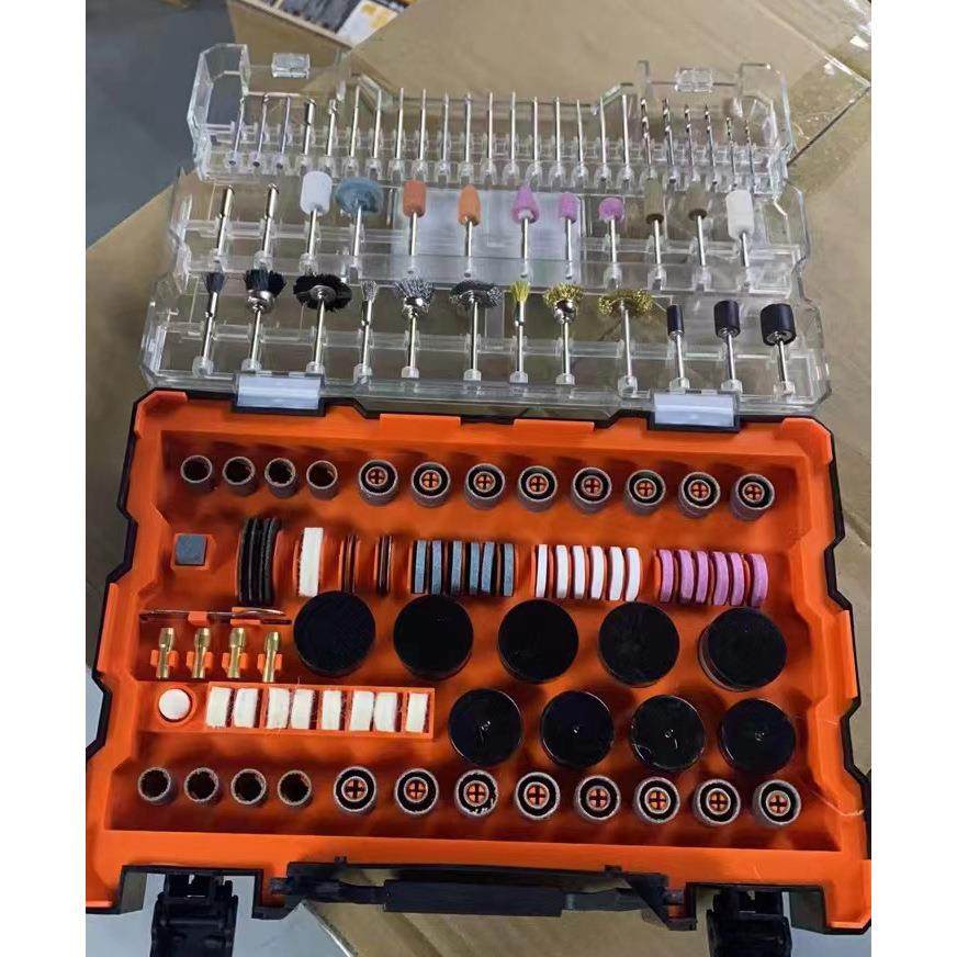 电磨打磨头配件500PC电磨配件套装打磨头抛光片切割片打磨套装