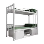 1款 00营务具上下铺双舍层4铁床学习桌椅电脑桌干部宿内 制式