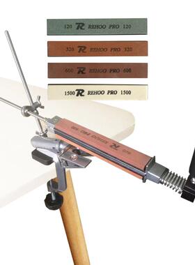 锐Rehoo货源器60度可架翻转金属定角磨刀夹具支RH00和ZST6磨刀石