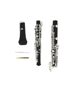 双自簧管调半动镀银按键双LQT簧管演奏级初学级考木管乐器英C国黑