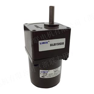 60J减B齿10 小型单机相交流轮速电951正反转马达YN60 110