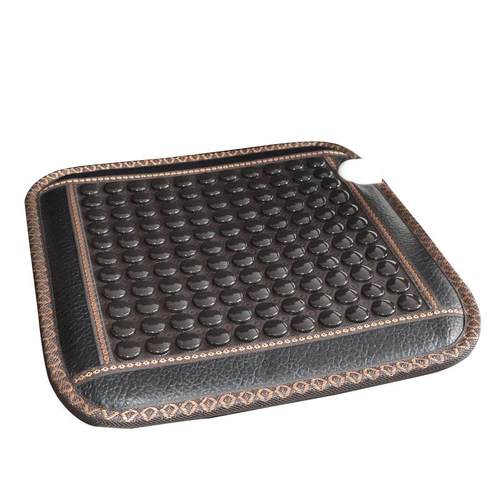 玉石坐垫加热锗石托玛琳砭石电热坐垫会销礼品红外线办公室座垫