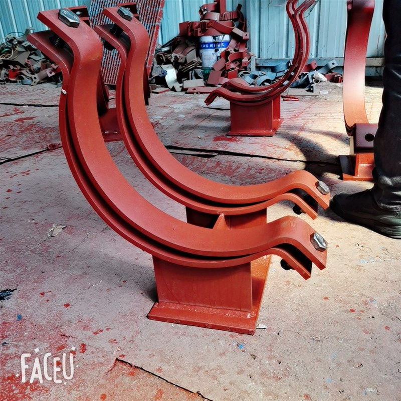 管夹滑动管托支架导向固定支座管道滑动托架保冷管托实体